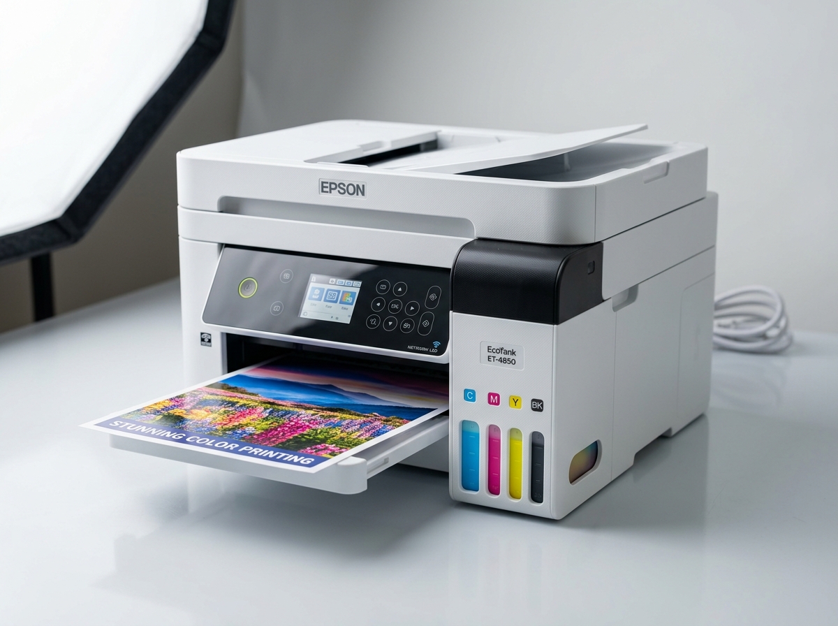 Color Ink Tank Wireless Printer